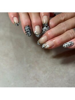 ラティアム 亀山店(LaTiam)/ツイードネイル