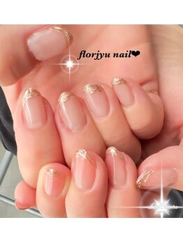 フロージュ ネイル(florjyu nail)/ニュアンスフレンチnail