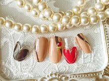 クレールネイル(Clair Nail)/バレンタインネイル