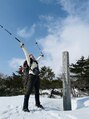 森家 綱島店 スキーではありません笑登山です(≧∀≦)