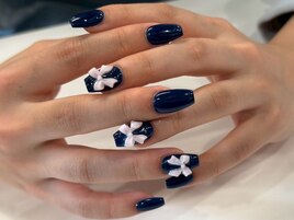 ワンカラーラメグラコース￥4280