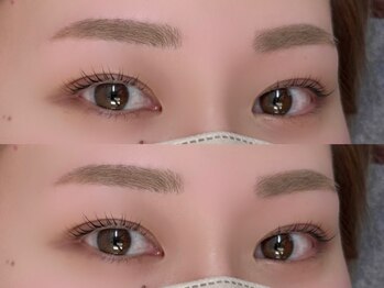 アムール バイ ルチア 四日市(Amour by Luccica)の写真/【SNSで話題沸騰中の眉スタイリング★】太めの眉毛や、毛量が多い、などの眉毛のお悩み改善サロンです◎