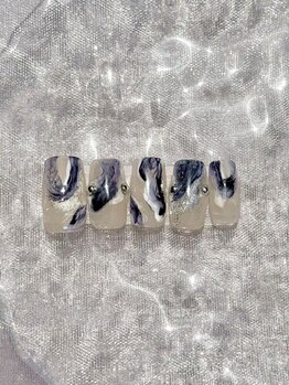 ラナネイル(Lana Nail)/7月ニュアンス定額デザイン