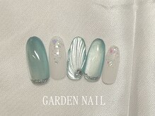 ガーデンネイル(GARDEN Nail)/8月定額デザイン[1]