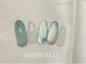 ガーデンネイル(GARDEN Nail)/8月定額デザイン[1]