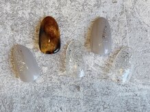 ネイルサロン エムズ(Nail Salon M's)/秋のべっこうネイル