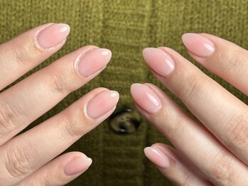 フォーネイル 大通店(#4 NAIL)/ぽわっとチークネイル♪♪