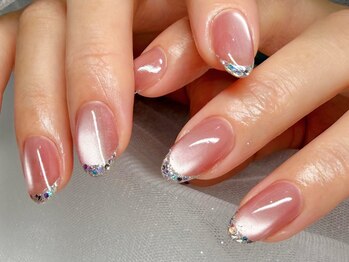 マグネット/ラメフレンチ