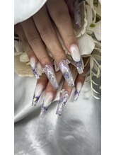 クロスネイル 渋谷店(CROSS nail)/梅雨らしいデザスカ
