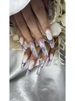 クロスネイル 渋谷店(CROSS nail)/梅雨らしいデザスカ