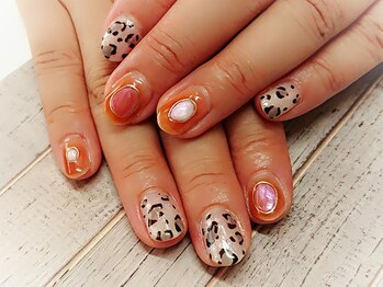 ウォーターワールド 大和店(WATER WORLD)/レオパードネイル