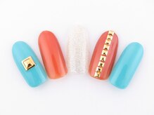 エリクサーネイル 五反田(Elixir Nail)/定額b カジュアル/クーポン使用