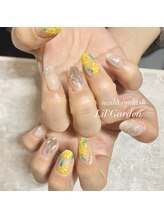 リルガーデン 新宿南口(Lil' Garden)/上品☆春のミモザネイル