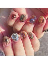 ピピランチェ(PIPIRANCHE)/秋のニュアンスネイル