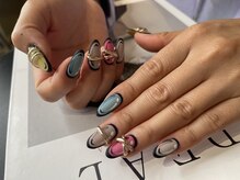 ナチュラルビューティーコンプレックス ティアラ(Natural Beauty complex TIARA)/#コミックネイル#トレンドネイル