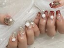 バラネイル¥11.300 吉祥寺ネイル