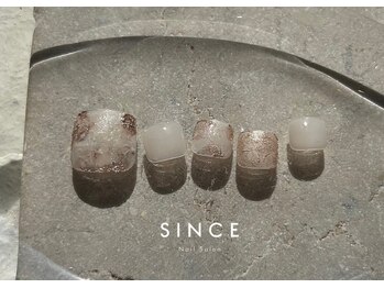 シンス(Since)/4月foot monthly design