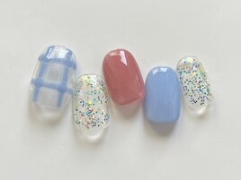クリアチェックアート