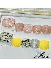 ネイルズアジュール 新潟亀田店(Nails Azur)/フット☆定額デザインCコース