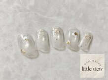 リトルビュー(little view)/フラワーホログラム ¥7980