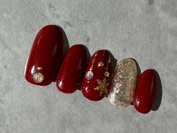 エヌリアン(N.lian)/クリスマスネイル¥10780