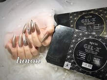 ルノン(Lunon)の雰囲気（長さ出しは[Apres Gel-X]を使用♪一度試したらやめられない）