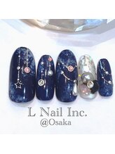 エルネイルインク(L Nail Inc.)/夜空ネイル☆