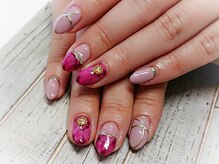 ウォーターワールド 大和店(WATER WORLD)/大理石ネイル