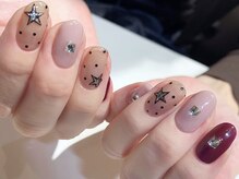 ウノプリール 梅田HARBIS PLAZA(uno pulir)/【クリアドットネイル】