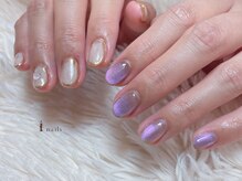 アイネイルズ 吉祥寺店(I nails)/パープルマグネット[吉祥寺]