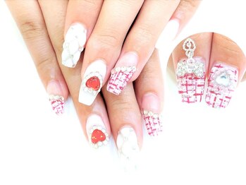 ネイルコレクション ベビーピンク(Baby Pink)/ジェル放題★ツイード・ハート