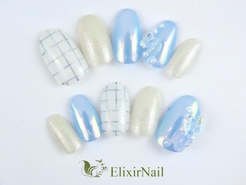 エリクサーネイル 渋谷(Elixir Nail)/定額bカジュアル/クーポン使用