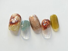塗りかけニュアンス