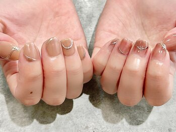 ヒールネイル(heal nail)/mag×もやもや×ラインart.