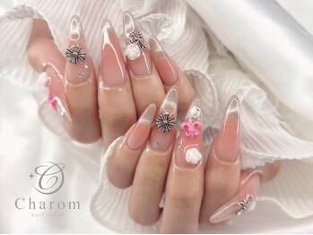チャロム(Charom)/マグフレンチ×チークネイル