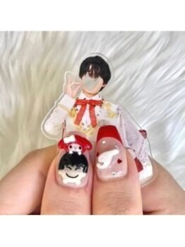 プリュム(Plume)/3D/推しネイル/キャラクター