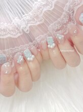 ファラウェイネイル(Faraway nail)/冬ネイル☆