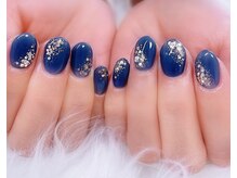 ディアリーネイル(Dearly Nail)/ネイビーネイル