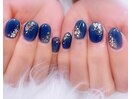 ネイビーネイル