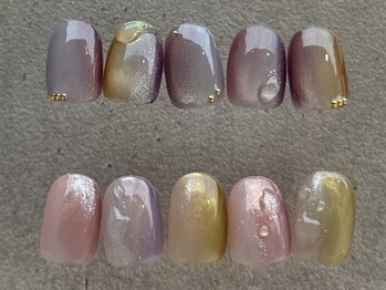 カラフル縦グラデ×マグネット