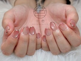 【シンプル】ニュアンスネイル