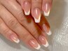 【長さだし10本◆HAND◆マグネット+フレンチネイル】