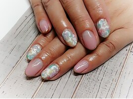 フラワーネイル