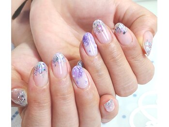 爪ソウシャイン(爪 SO SHINE)/あじさい