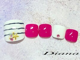 定額ネイル　6600円　D‐012