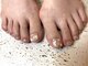 ネイルシャルネ(NAIL Charme)の写真/充実したケアメニュー付きフットネイルがおすすめ◎お仕事や家事でハンドができない方も足元で差をつけて♪