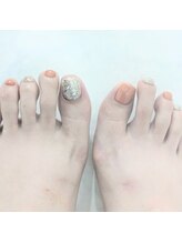 ガーベラ バイ ハノンネイル(Gerbera by hanonnail)/フットワンカラー