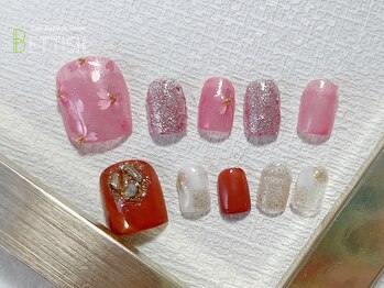 ベティッシュ(BETTISH.)/季節デザインフットネイル