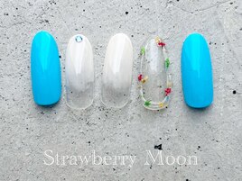 ドライフラワーネイル　￥6980