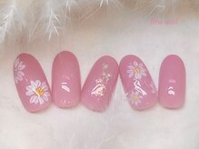 リラネイル(lira nail)/お花デザイン/パラジェル/銀座